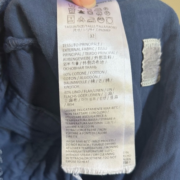 Eleventy Milano Mens BLUE Jogger Pants Size 32 - Picture 6 of 8